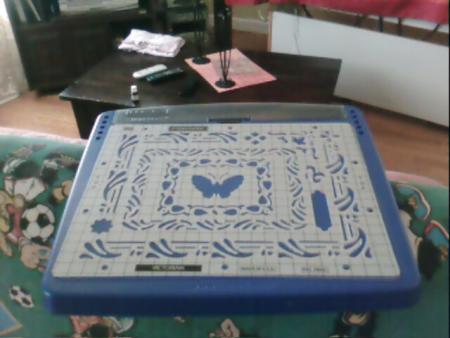 Un petit papillon tout en relief